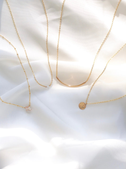 Minimalist Everyday Necklaces | Affordable Delicate Jewelry | IB Jewelry