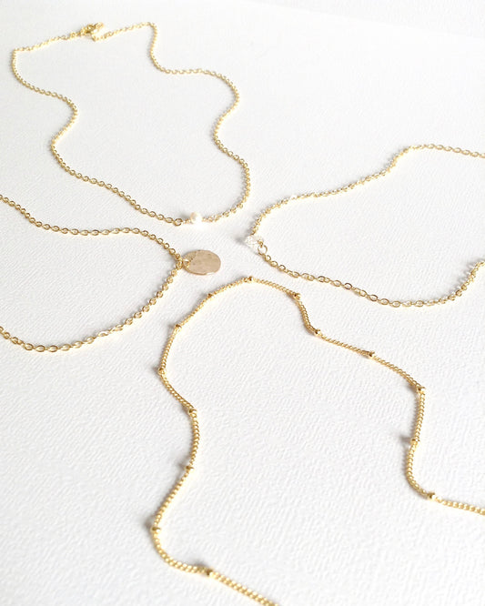 Delicate Layering Necklaces