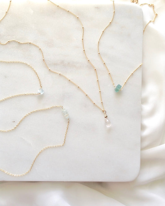 Minimalist Gemstone Jewelry