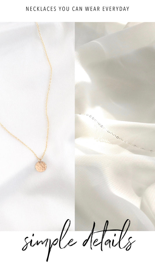 Simple Everyday Necklaces | IB Jewelry