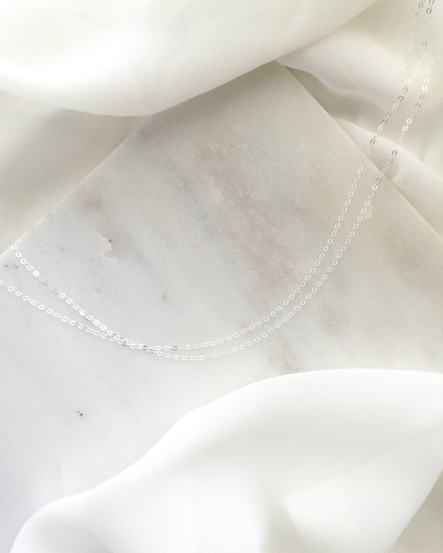 Simple Everyday Choker | Dainty Thin Chain Choker in Gold Filled or Sterling Silver | IB Jewelry