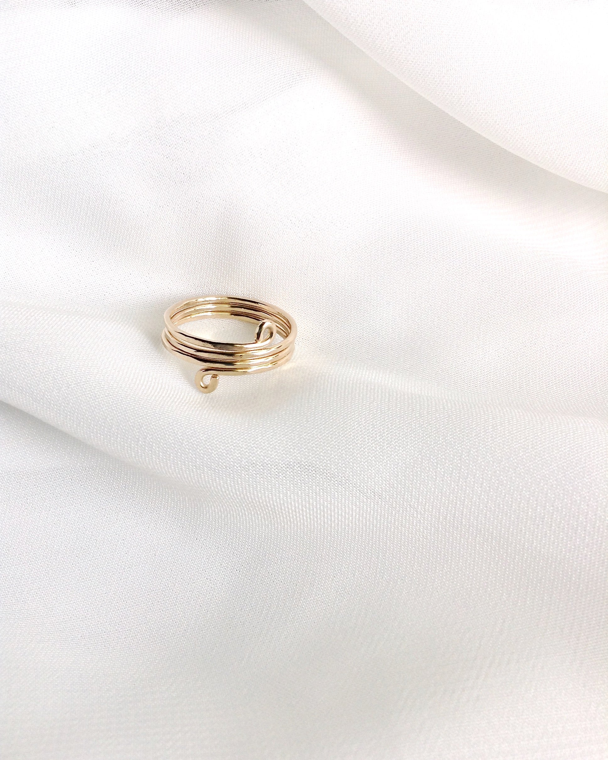 Minimalist Thumb Ring | Layered Stack Ring | IB Jewelry