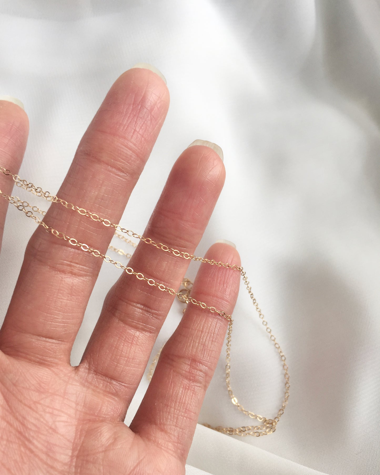 Minimalist Double Strand Choker | Thin Delicate Choker | IB Jewelry