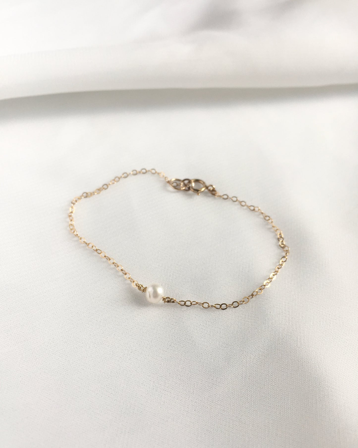 Meaningful Jewelry For Mom | Delicate Pearl Bracelet | Thoughtful Birthday Gift For Mom | IB Jewelry