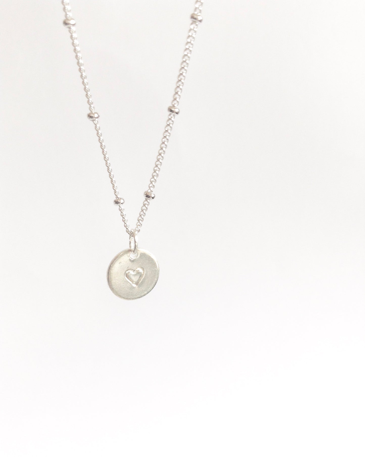 Tiny Heart Necklace Affordable Dainty Jewelry | IB Jewelry