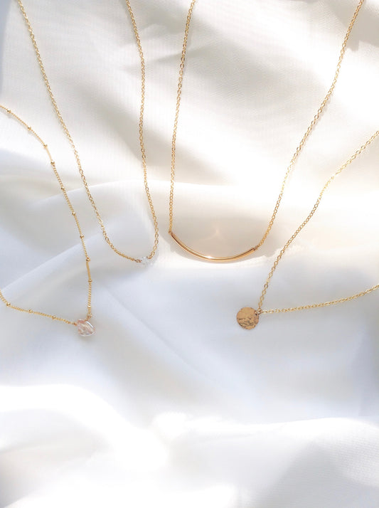 Minimalist Everyday Necklaces | Affordable Delicate Jewelry | IB Jewelry