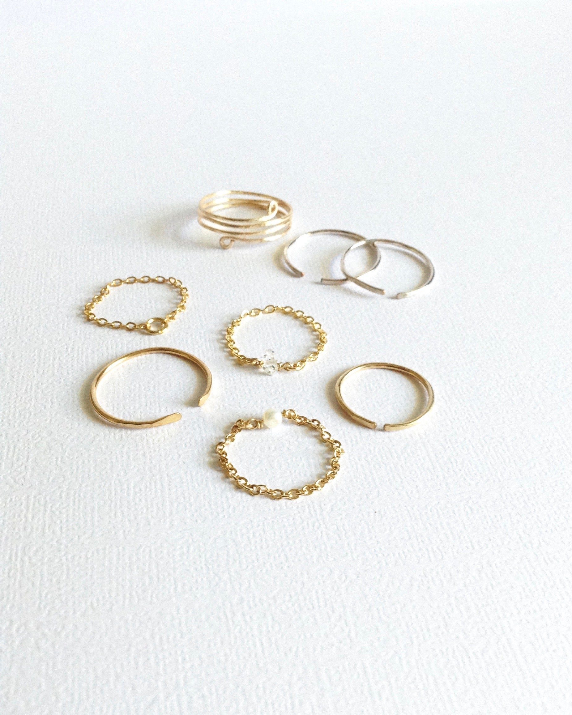 Minimalist Stacking Rings – IVOLVE