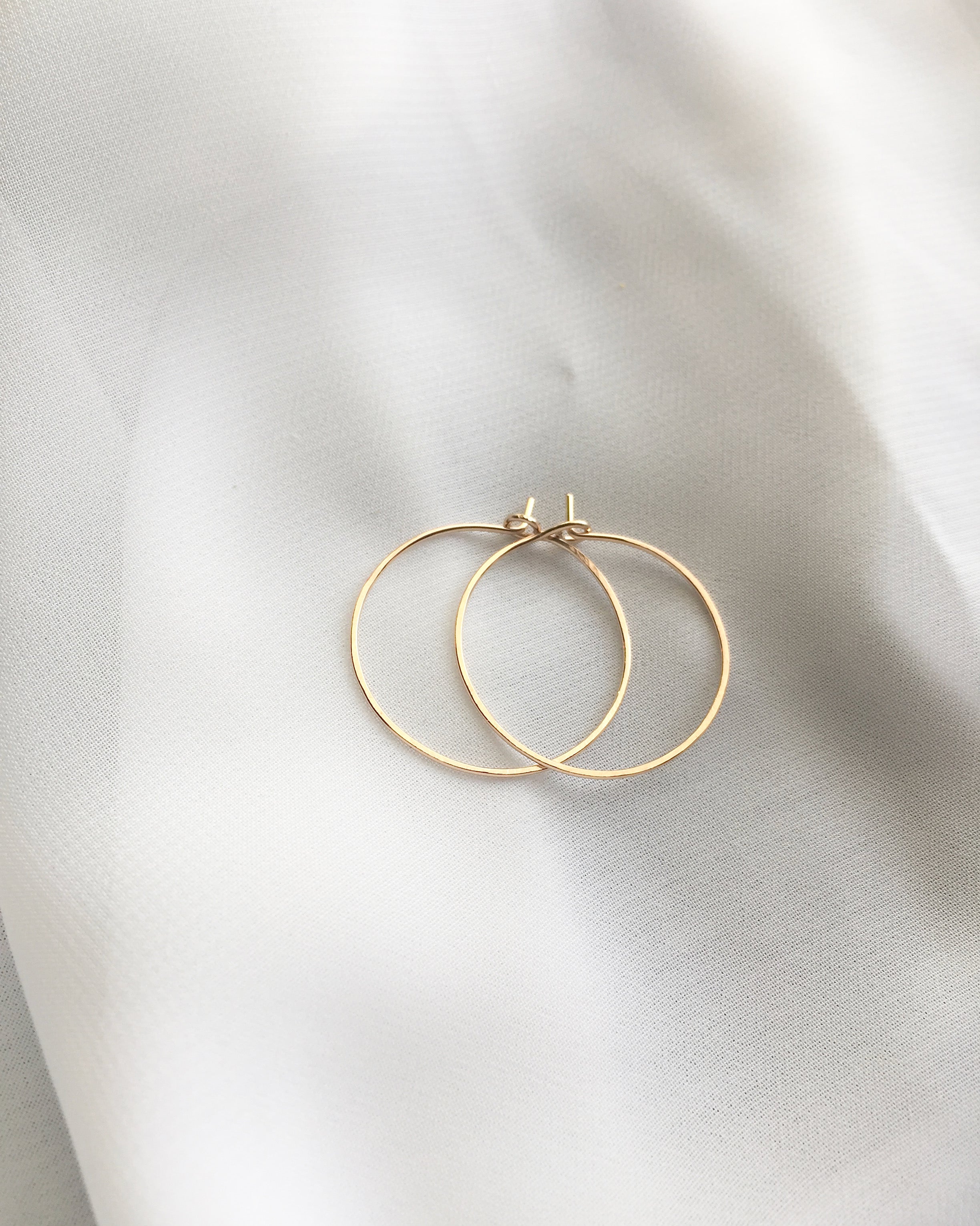 Sydney Delicate Hoop Earrings - Gold - Petal & Pup USA