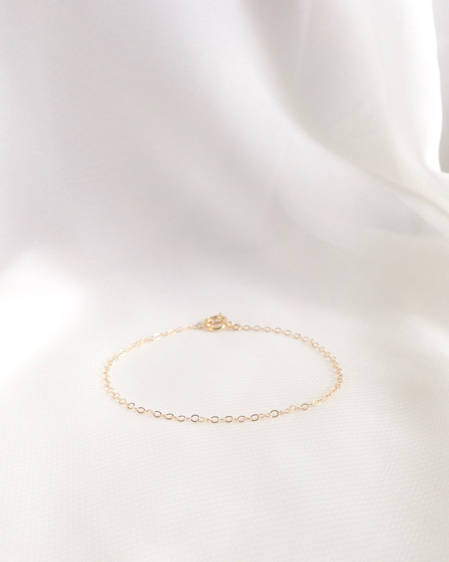 Minimalist Everyday Bracelet in Gold Filled or Sterling Silver | IB Jewelry