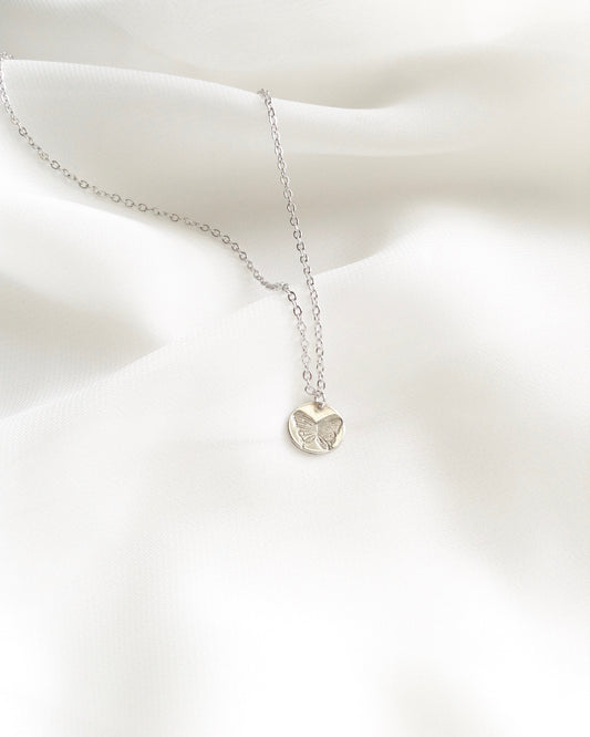 Butterfly Necklace | Small Dainty Necklace | IB Jewelry