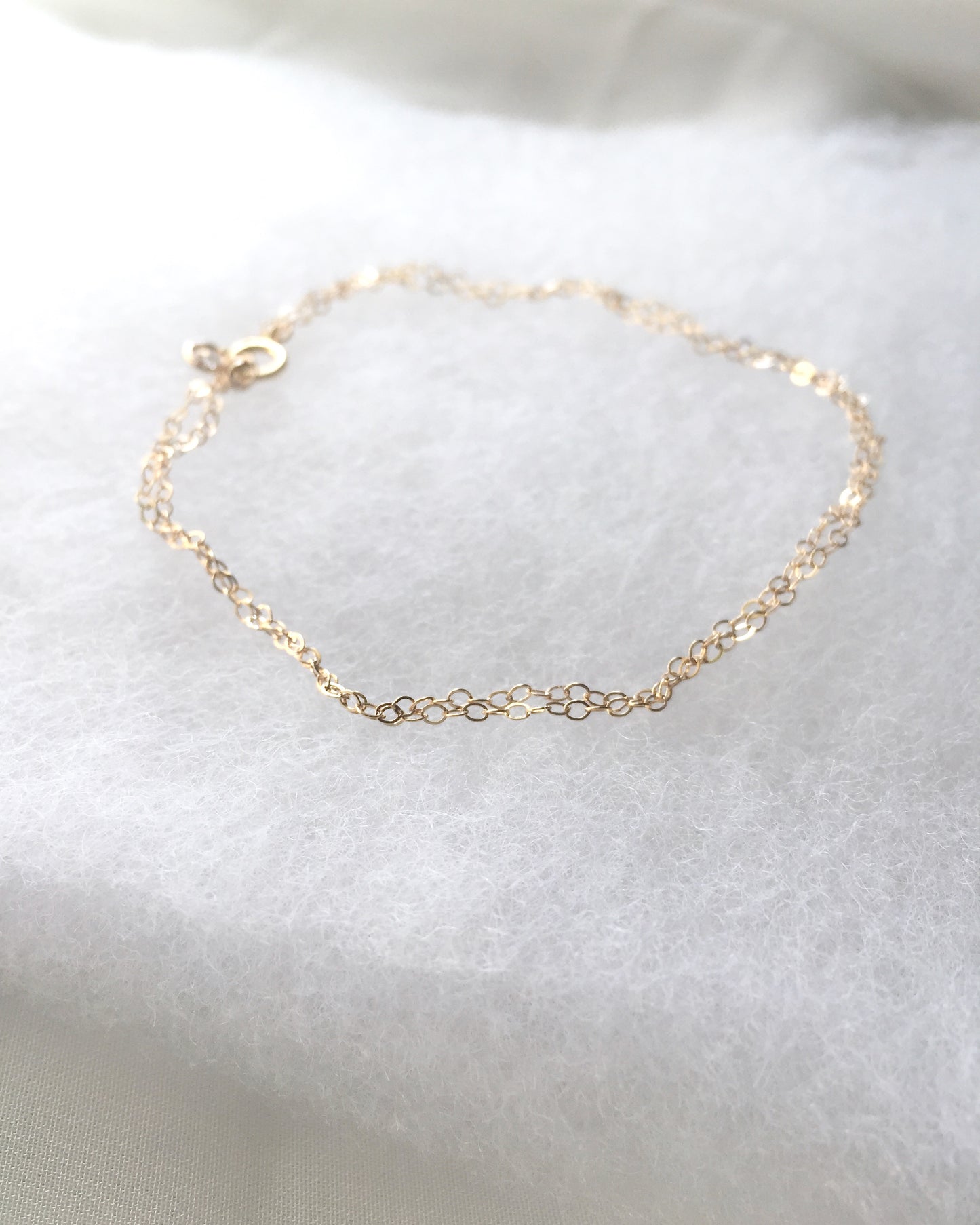 Layered Chain Bracelet | Thin Chain Bracelet | IB Jewelry