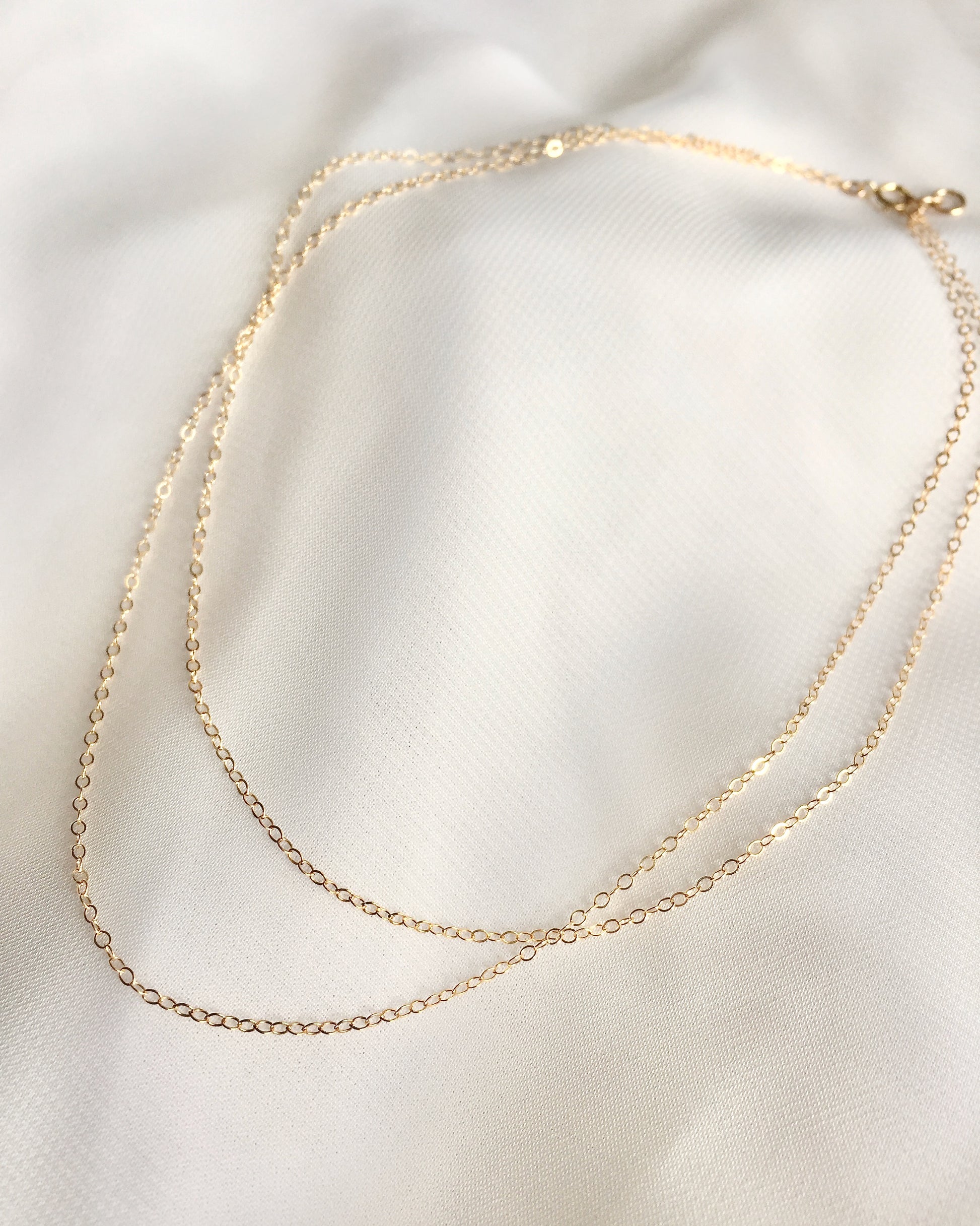 Double Strand Choker | Minimalist Choker Necklace | IB Jewelry