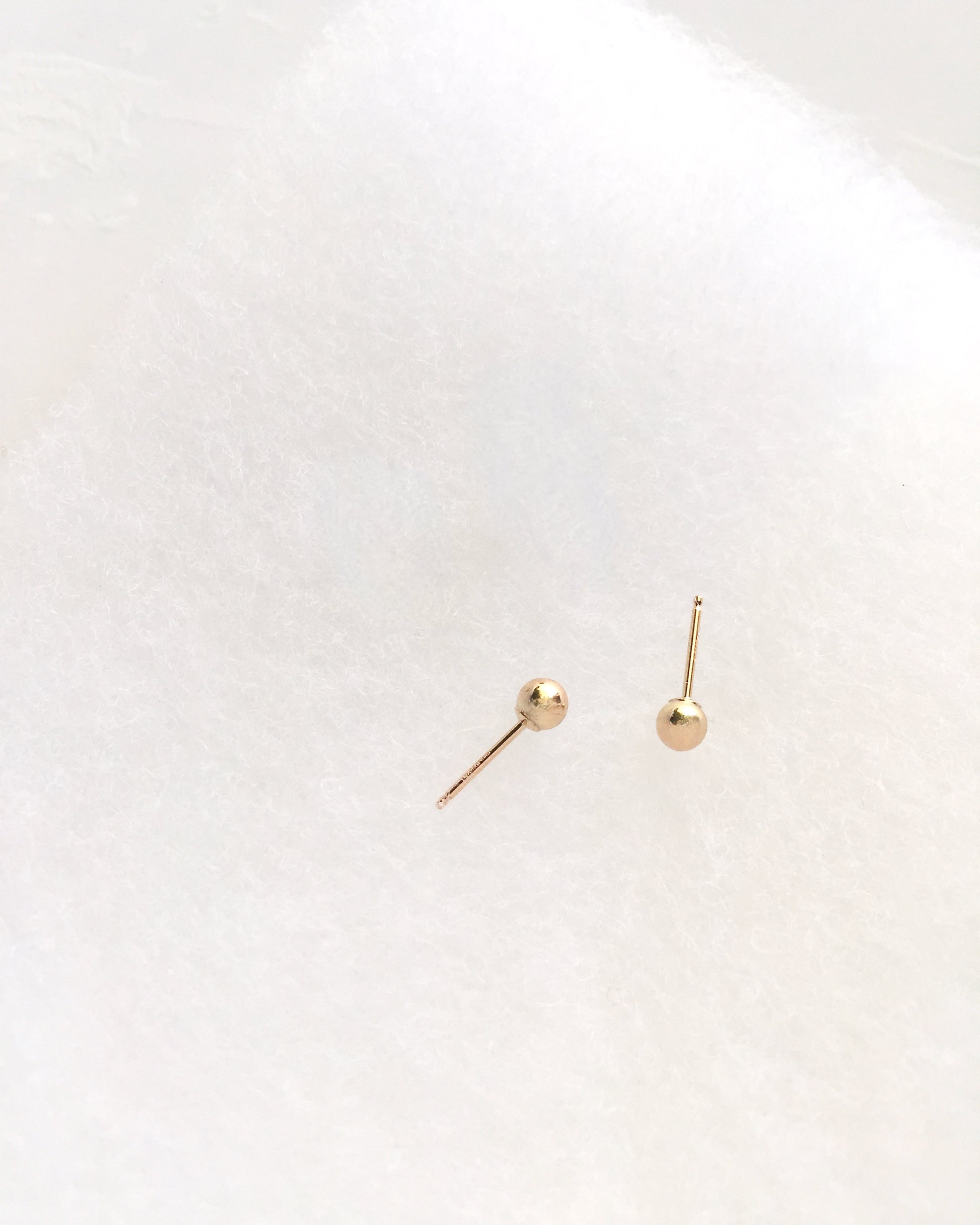 Dainty Stud Earrings | Minimalist Everyday Earrings | Delicate Ball Stud Earrings In Gold Filled or Sterling Silver | Minimalist Ball Stud Earrings | Delicate Stud Earrings | Simple Ball Stud Earrings