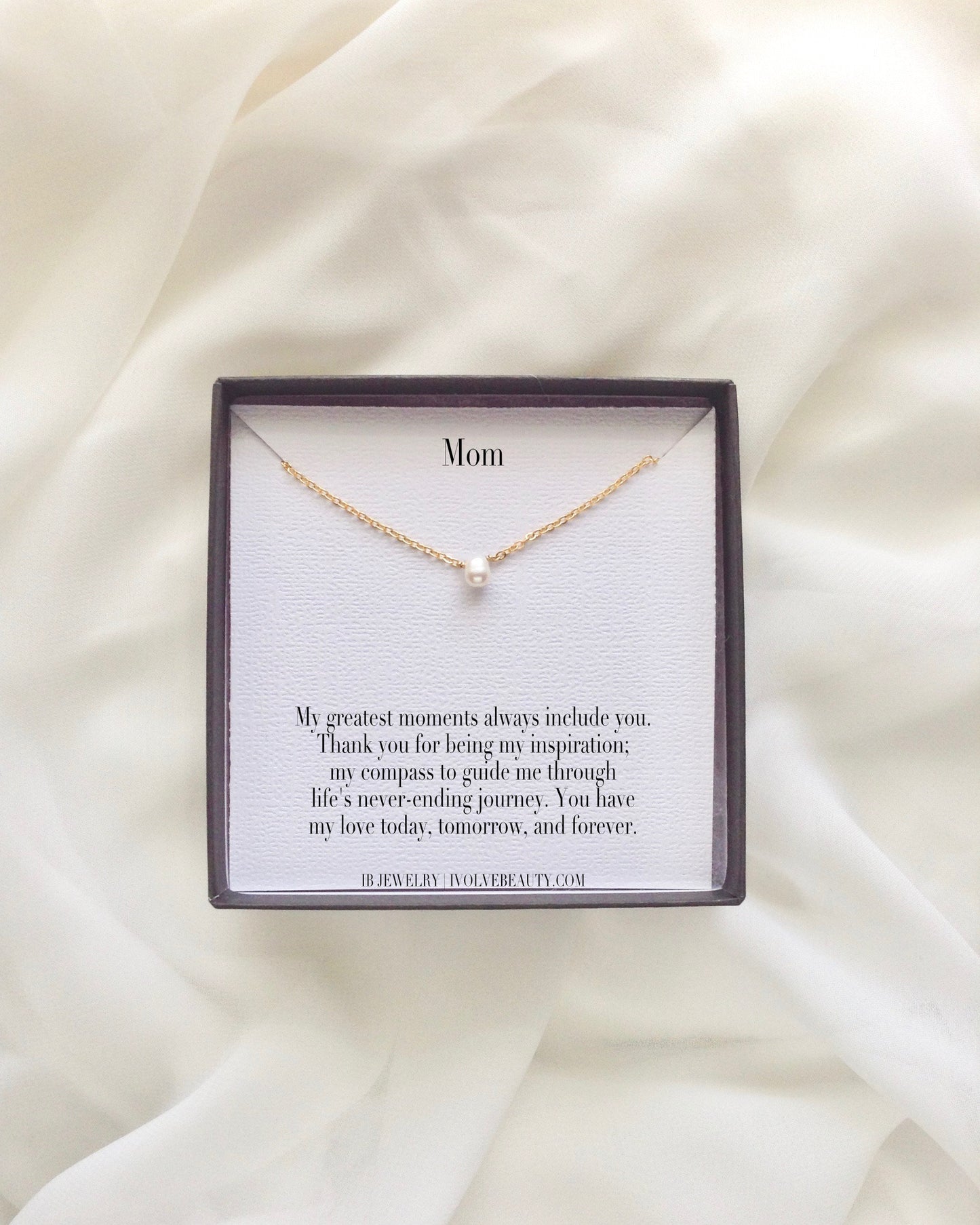 Mom Meaningful Necklace Gift | IB Jewelry