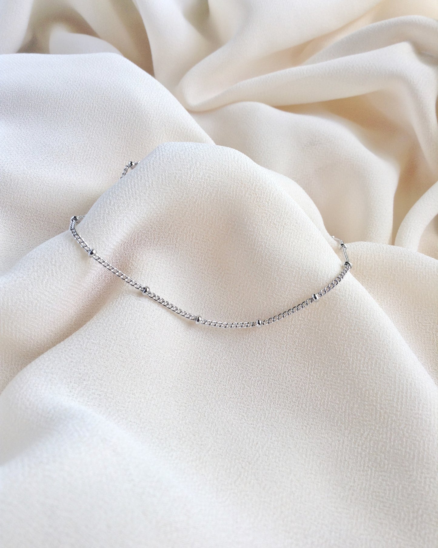 Simple Everyday Bracelet | Delicate Chain Bracelet | IB Jewelry