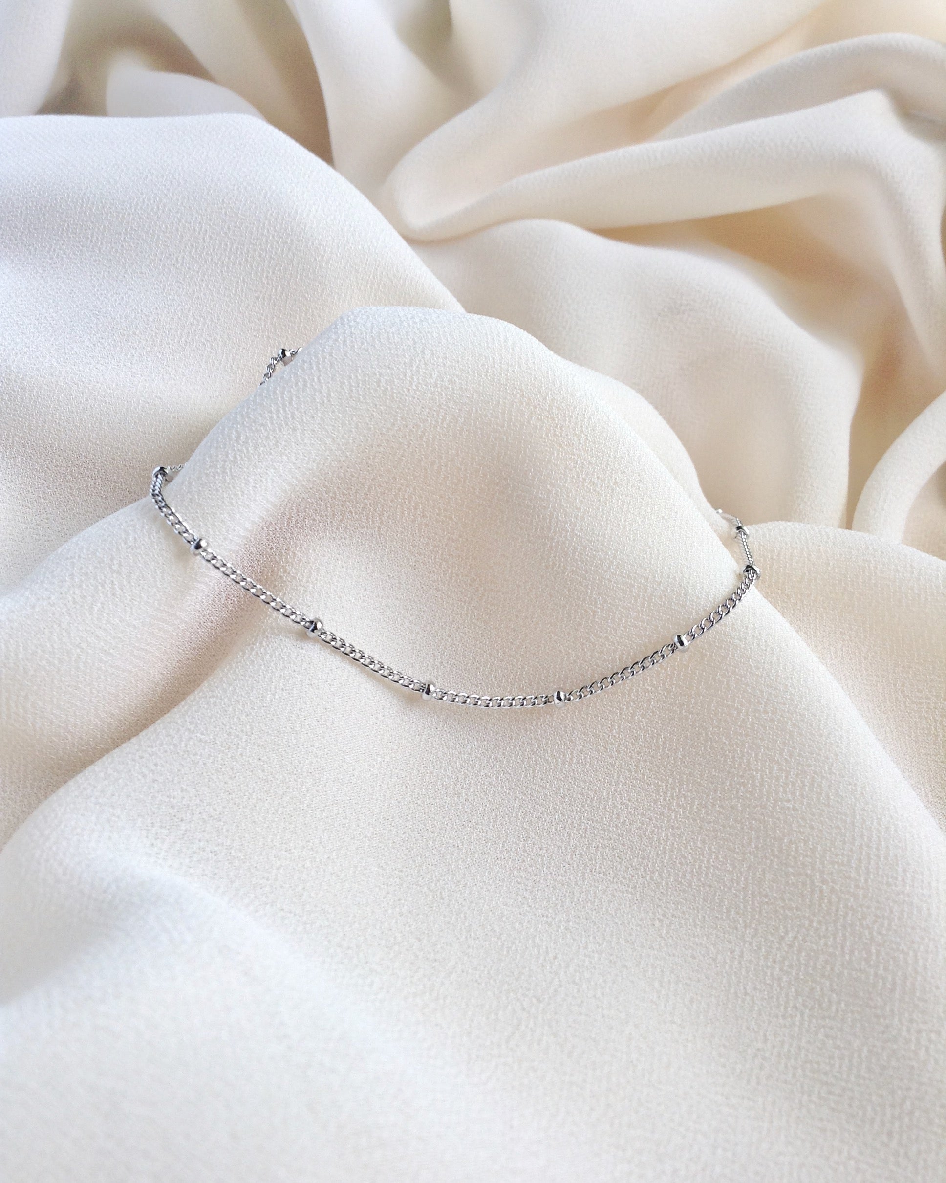 Simple Everyday Bracelet | Delicate Chain Bracelet | IB Jewelry