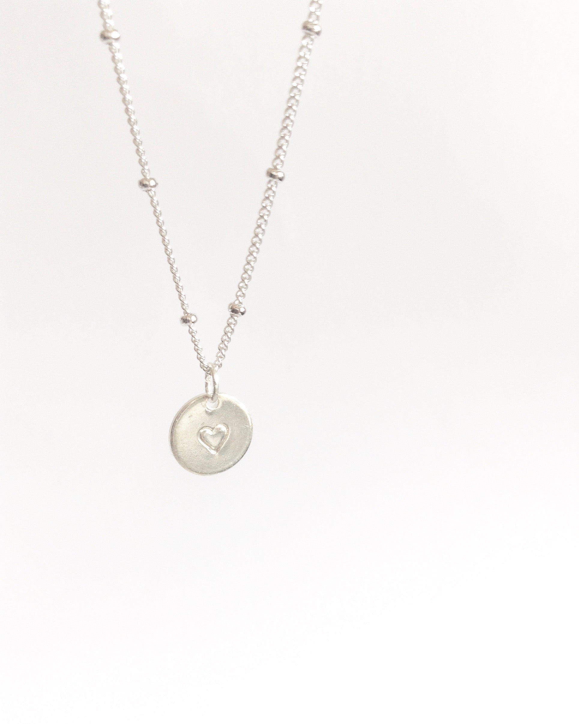 Tiny Heart Necklace Affordable Dainty Jewelry  | IB Jewelry