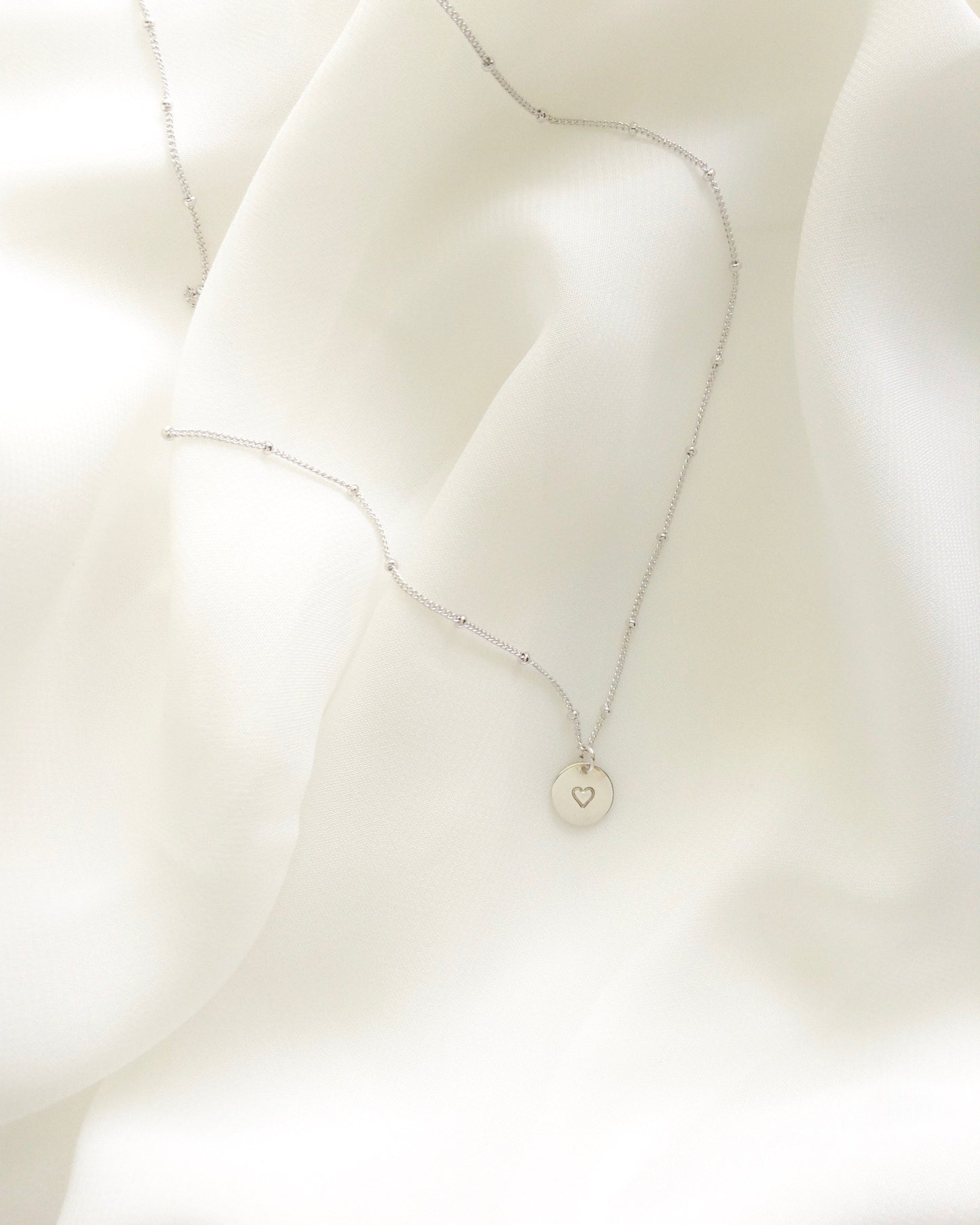 Tiny Heart Meaningful Necklace For Her | IB Jewelry